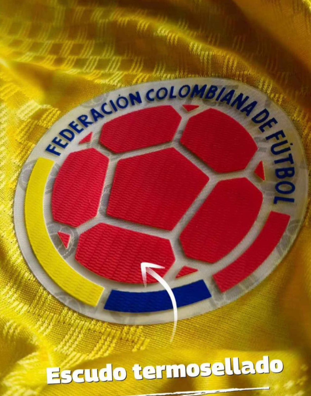 CAMISETA COLOMBIA ENCAUCHETADA IMPORTADA